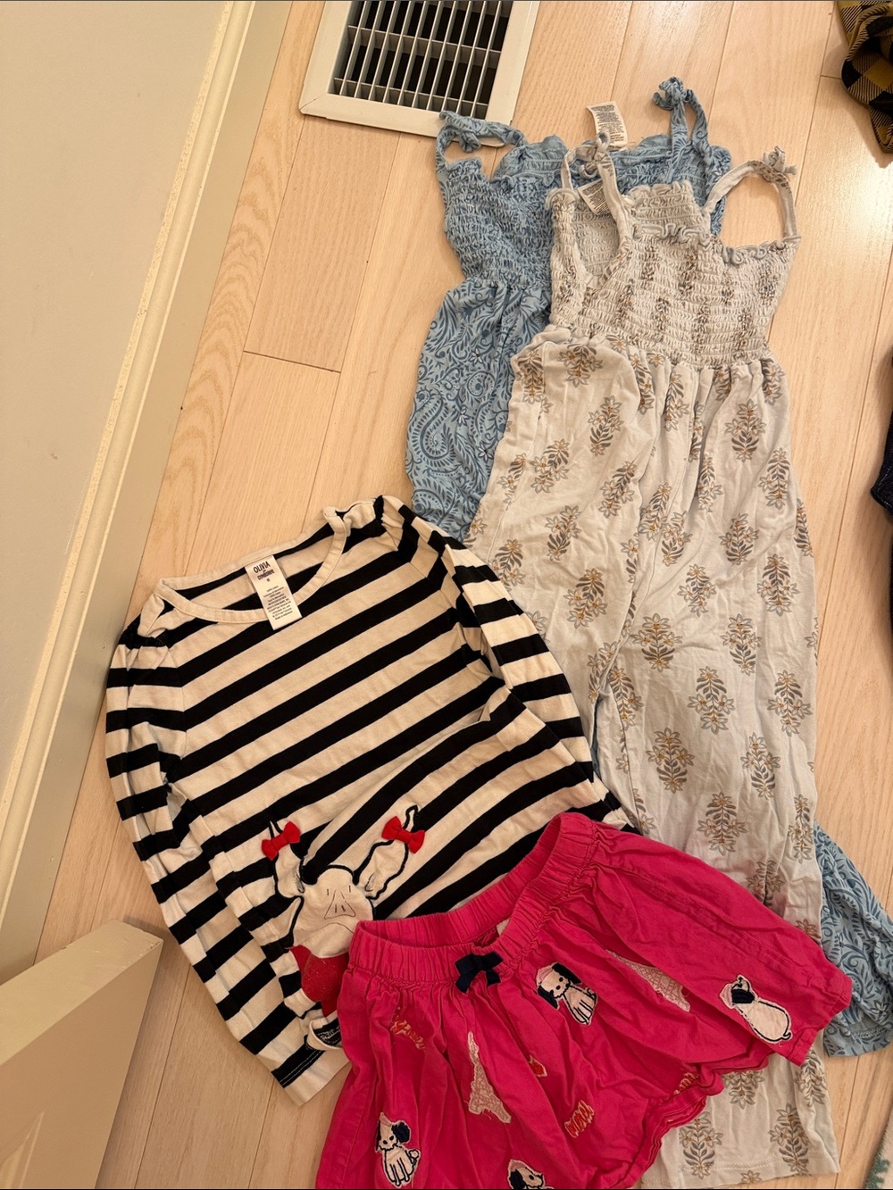 5T bamboo romper bundle